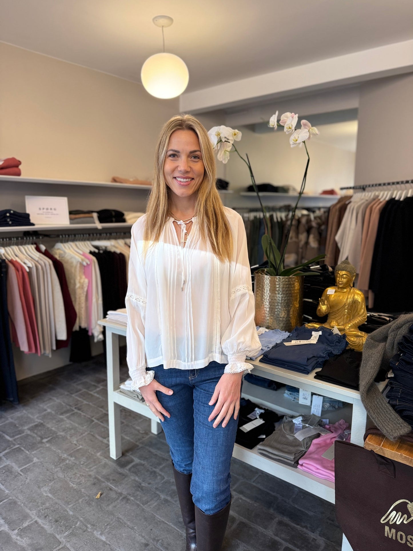 Mos Mosh Skjorte | MMVuella | Ecru