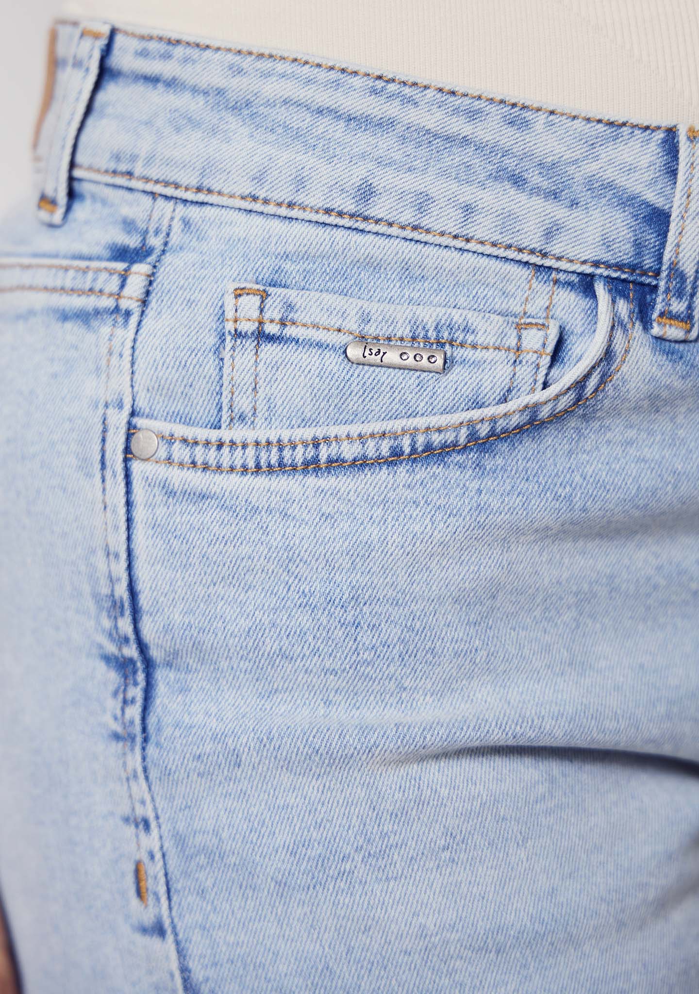 I Say Bukser | Torino Highwaist Jeans | Blue Wash Denim