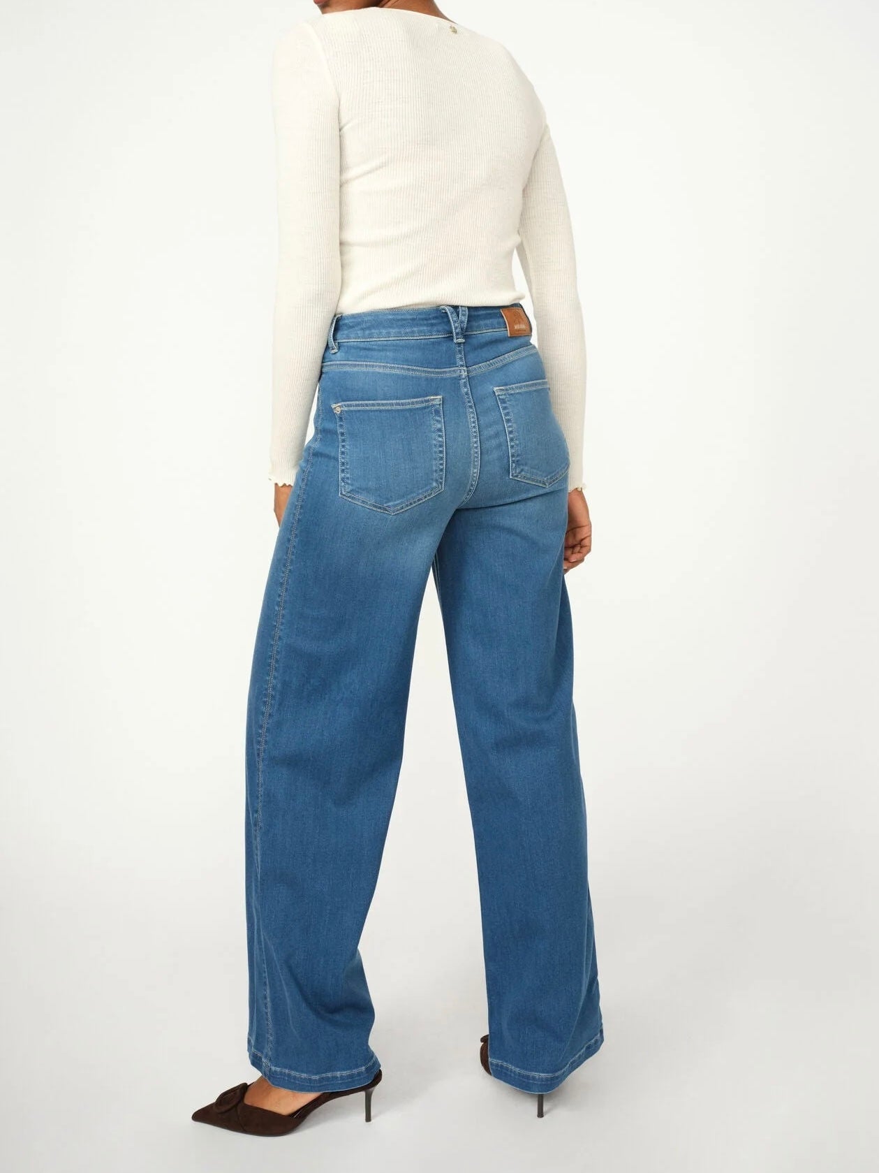 Mos Mosh Jeans | MMColette Deluxe | L32| Mid Blue
