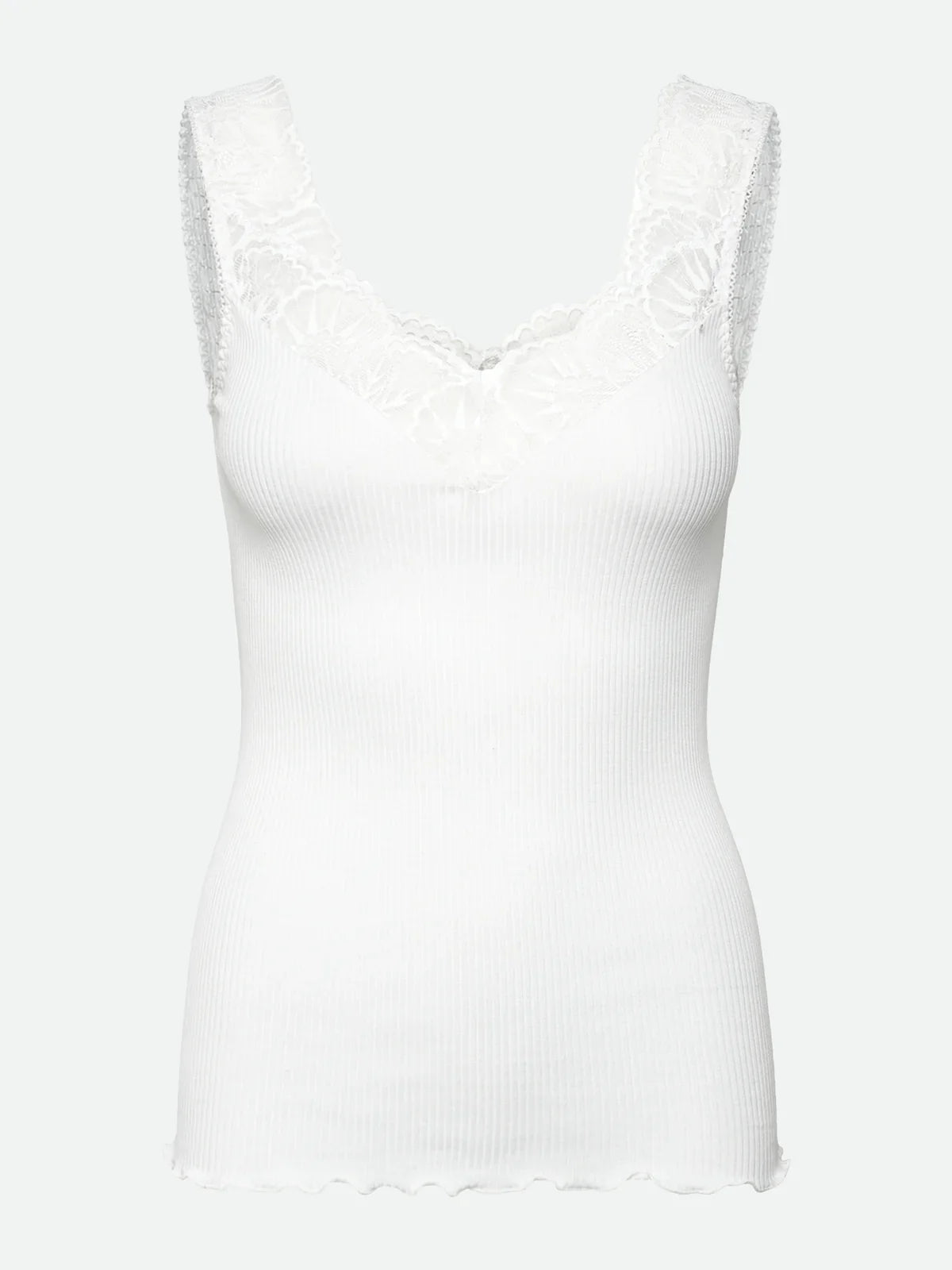 Rosemunde | RWBeatha SL Lace Top| New White