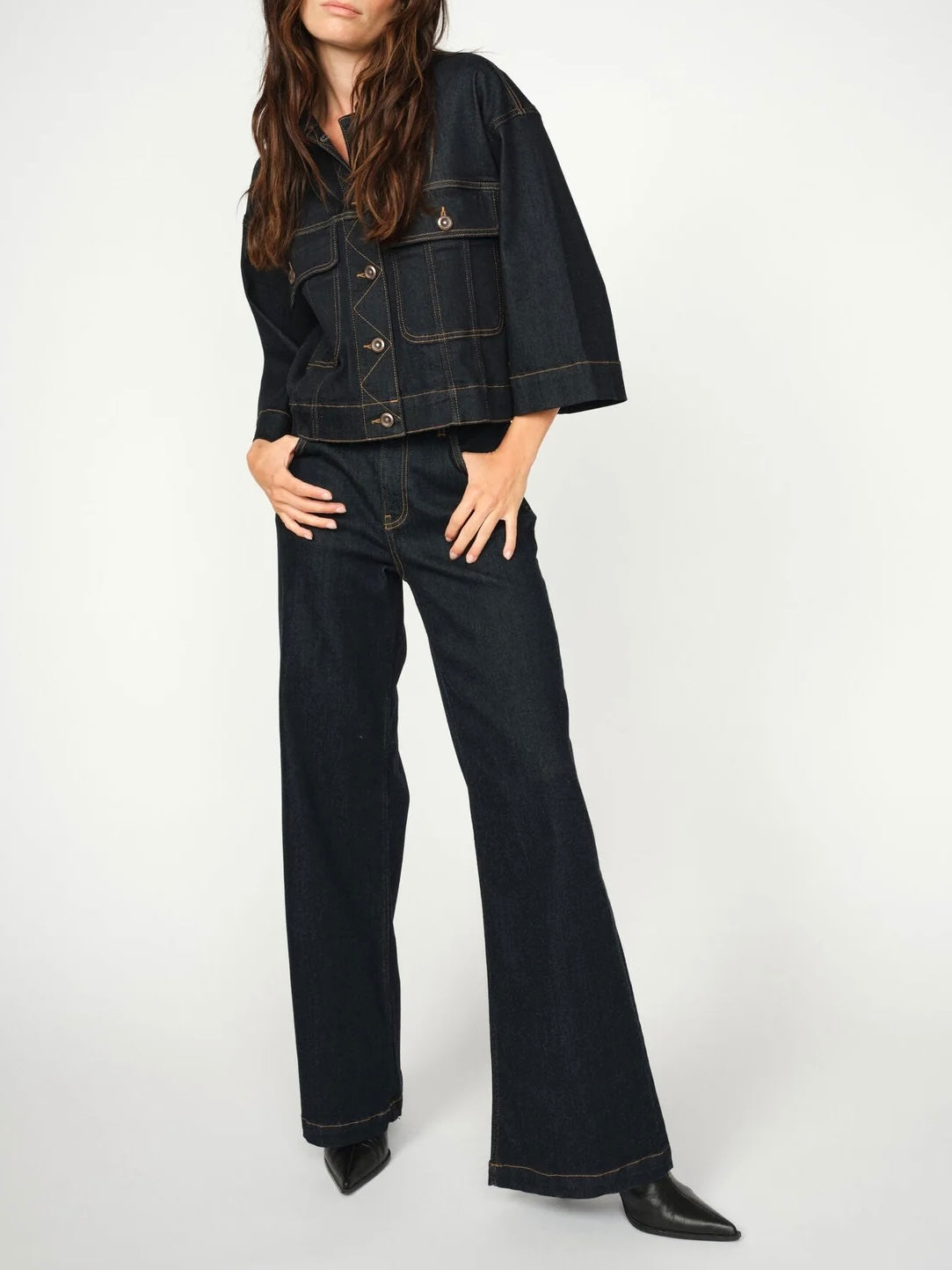 Mos Mosh MMPenn Deluxe Denim Jacket | Dark Blue