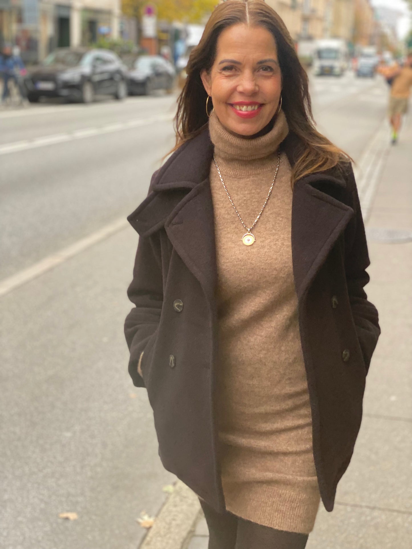 Mos Mosh Jakke | MMCharly Wool Jacket | Chocolate Torte