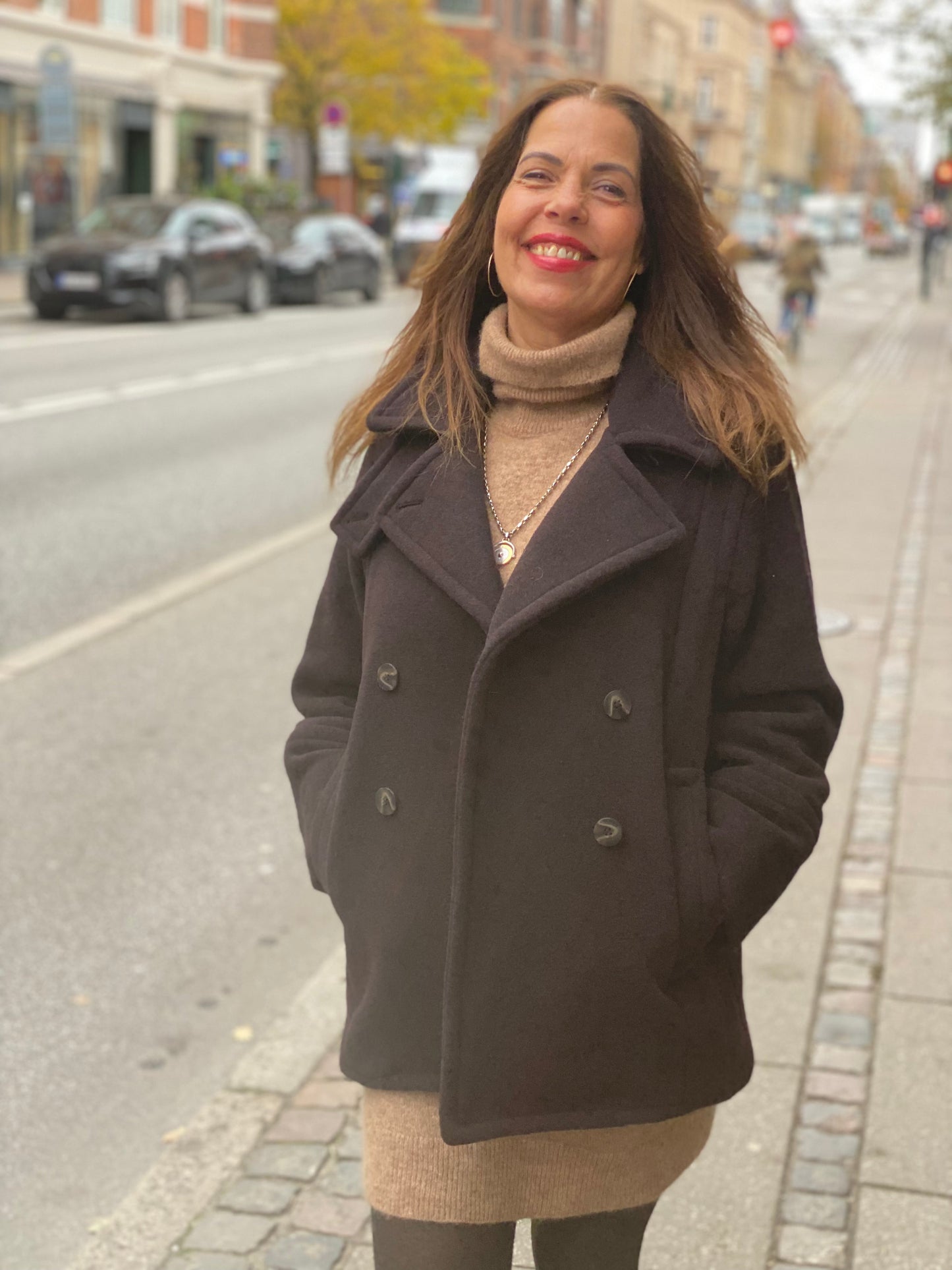 Mos Mosh Jakke | MMCharly Wool Jacket | Chocolate Torte