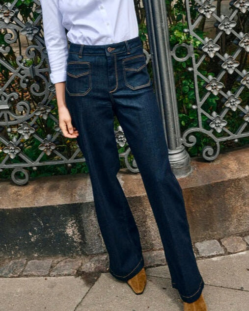 Mos Mosh Jeans | MMColette Deluxe | L34| Dark Blue