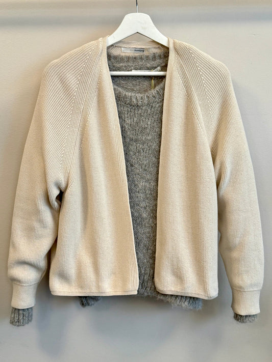 SibinLinnebjerg Cardigan | Lou | Cotton |Ecru